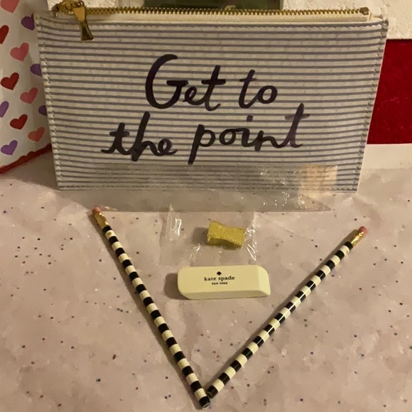 ✏️ KATE SPADE PENCIL POUCH ✏️ NWOT ✏️ - Picture 14 of 16